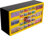 64-Drawer Plastic Drawer Storage Cabinet for Garage Organisation