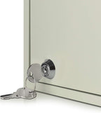 64-Key Cabinet with Lock Wall Mount Security Organiser