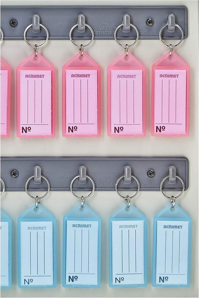 64-Key Cabinet with Lock Wall Mount Security Organiser