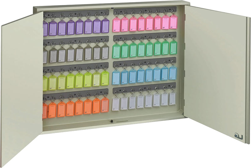 64-Key Cabinet with Lock Wall Mount Security Organiser