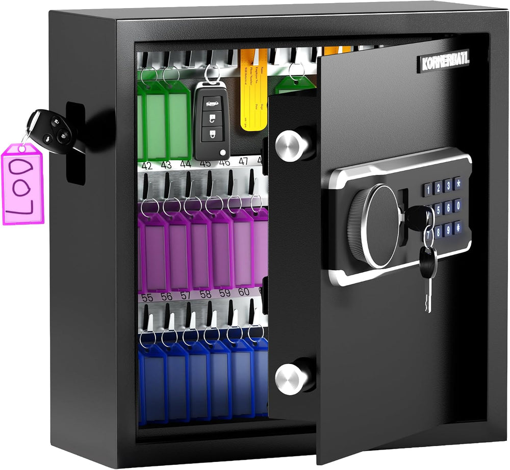 65 Key Safe Wall Mounted Lock Box