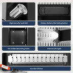 65 Key Safe Wall Mounted Lock Box