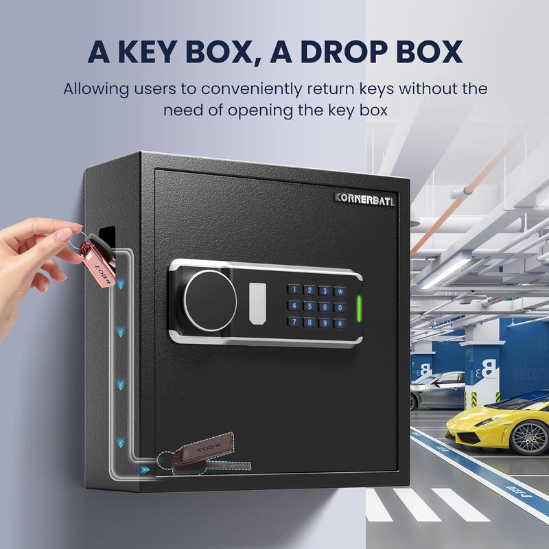 65 Key Safe Wall Mounted Lock Box