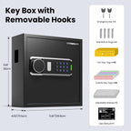 65 Key Safe Wall Mounted Lock Box