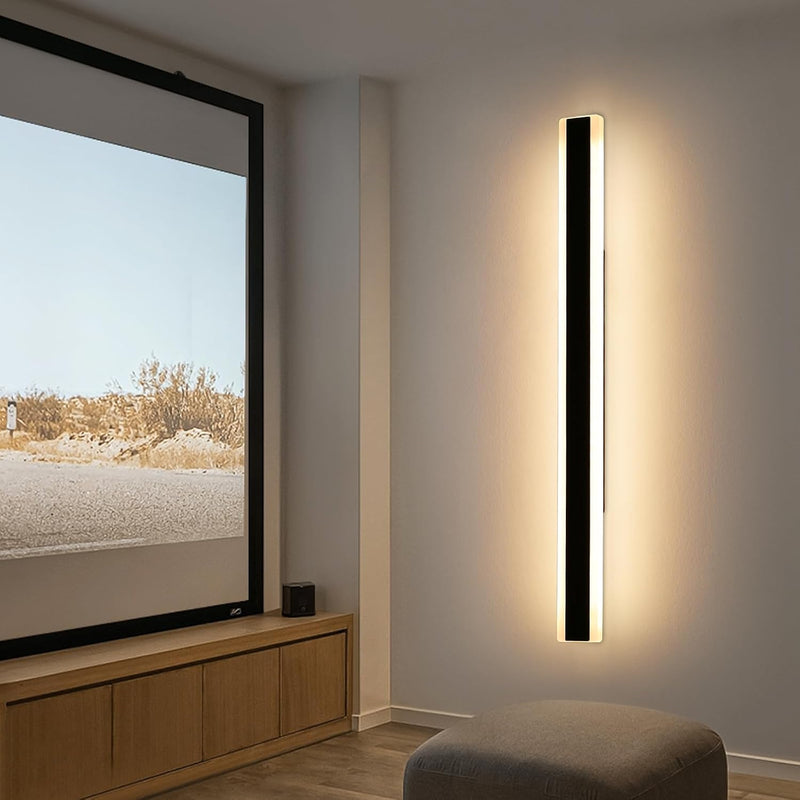 6500K Cool Outdoor Wall Light Modern Porch