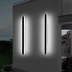 6500K Cool Outdoor Wall Light Modern Porch