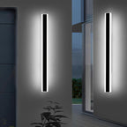 6500K Cool Outdoor Wall Light Modern Porch