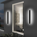 6500K Cool Outdoor Wall Light Modern Porch