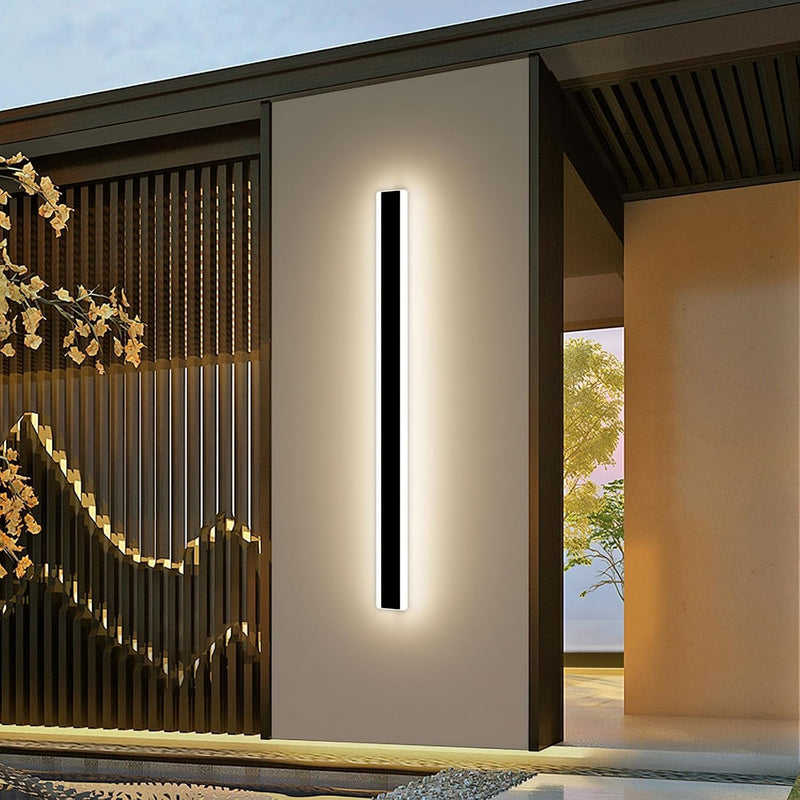 6500K Cool Outdoor Wall Light Modern Porch