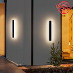 6500K Cool Outdoor Wall Light Modern Porch