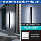 6500K Cool Outdoor Wall Light Modern Porch