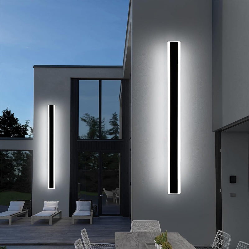 6500K Cool Outdoor Wall Light Modern Porch