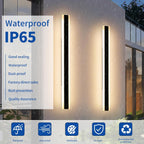 6500K Cool Outdoor Wall Light Modern Porch