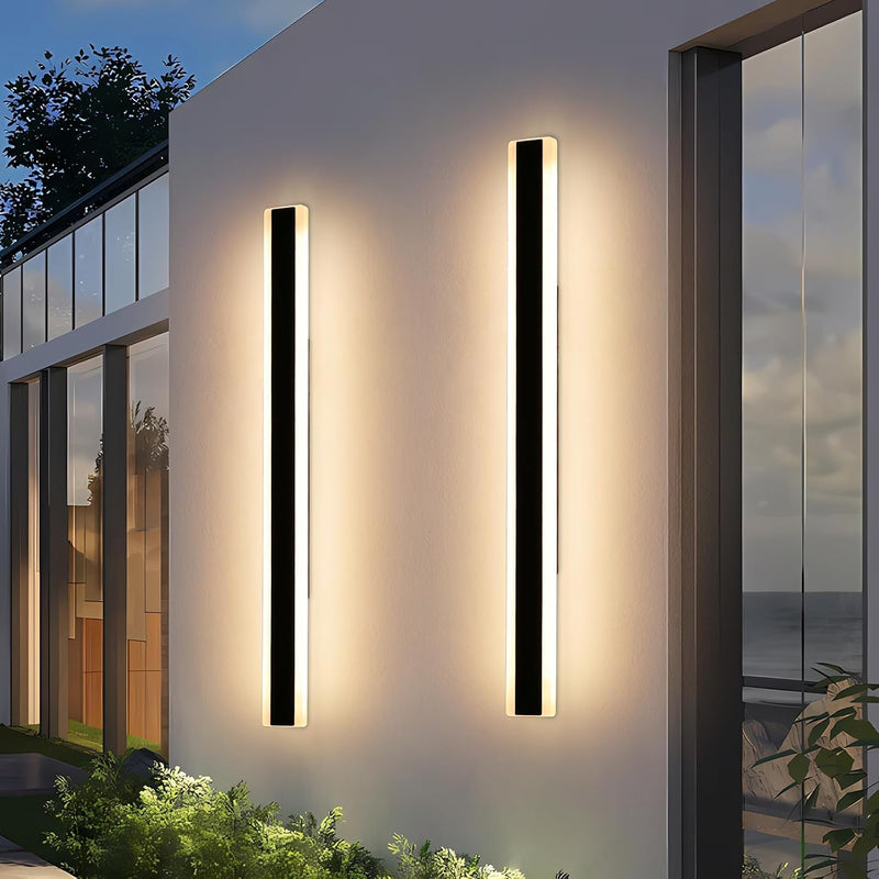 6500K Cool Outdoor Wall Light Modern Porch