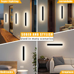 6500K Cool Outdoor Wall Light Modern Porch