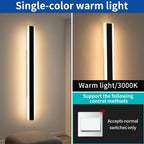 6500K Cool Outdoor Wall Light Modern Porch