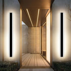6500K Cool Outdoor Wall Light Modern Porch