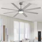 66" Ceiling Fans with Lights: Large