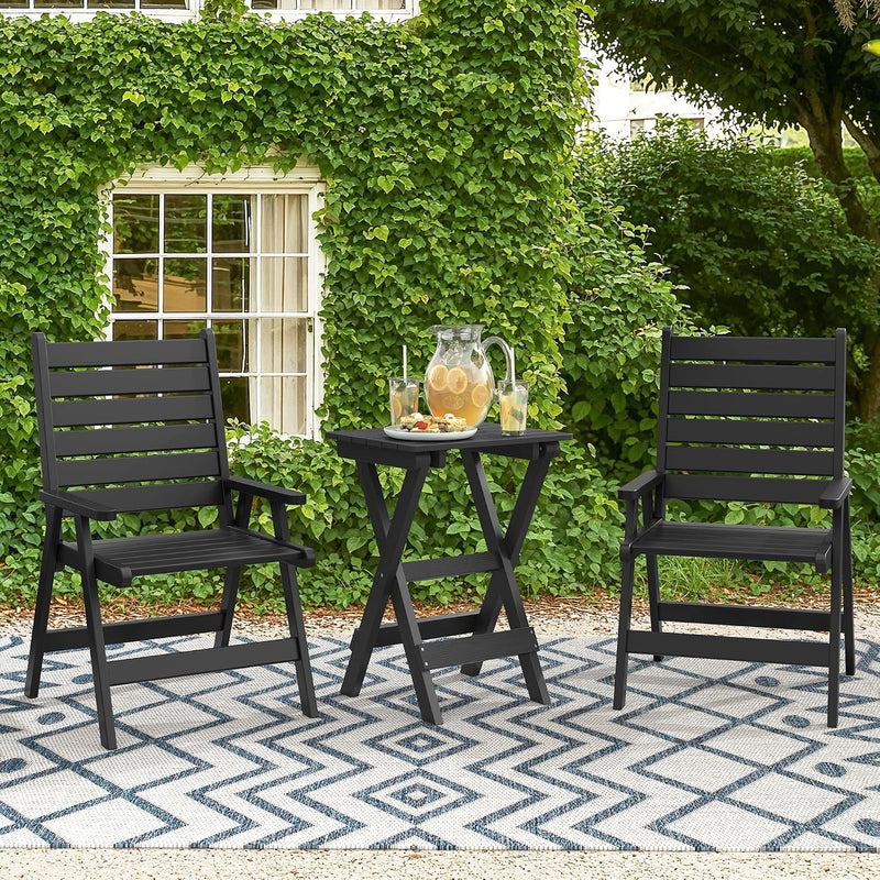 68CM Folding Garden Side Table Hdps