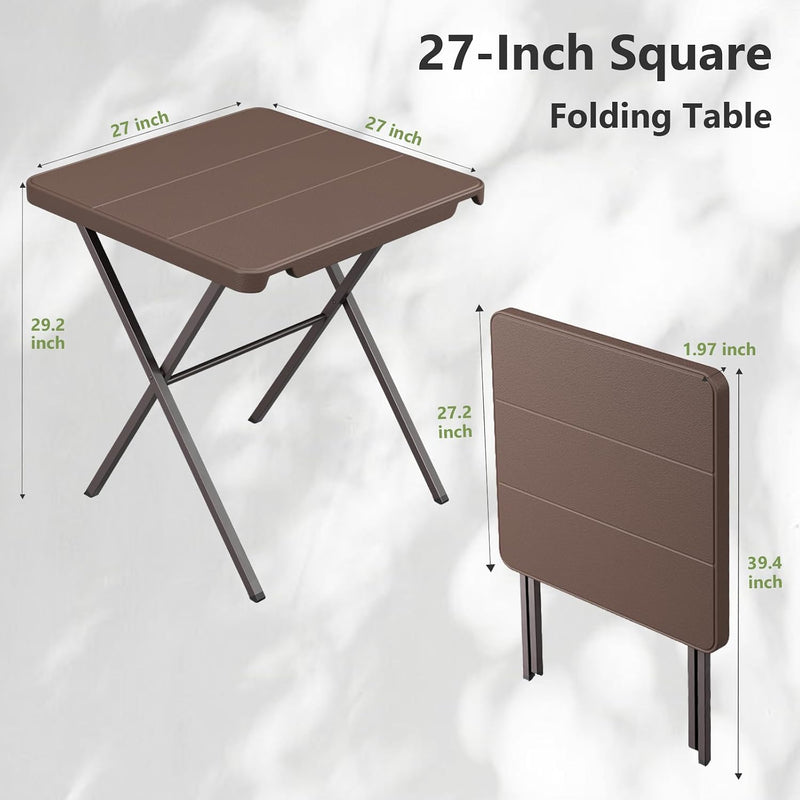 68CM Square Folding Table