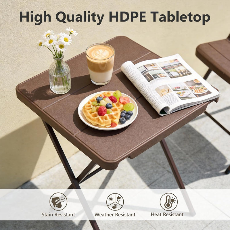 68CM Square Folding Table