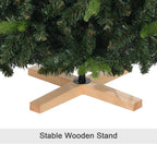 6FT Artificial Christmas Tree with Pe+pvc Tips