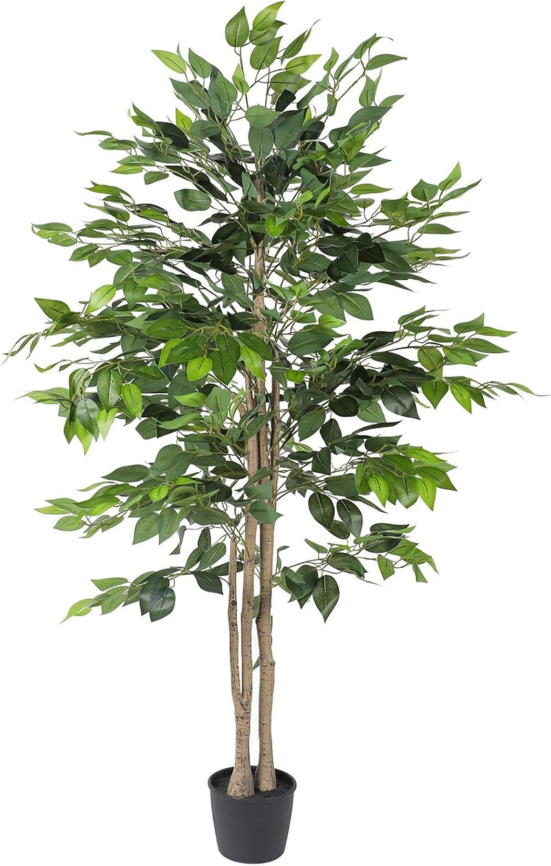 6FT Artificial Dracaena Tree with Tall Pot