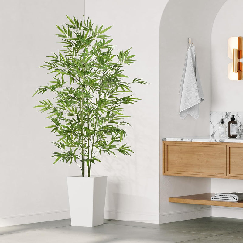 6FT Artificial Dracaena Tree with Tall Pot