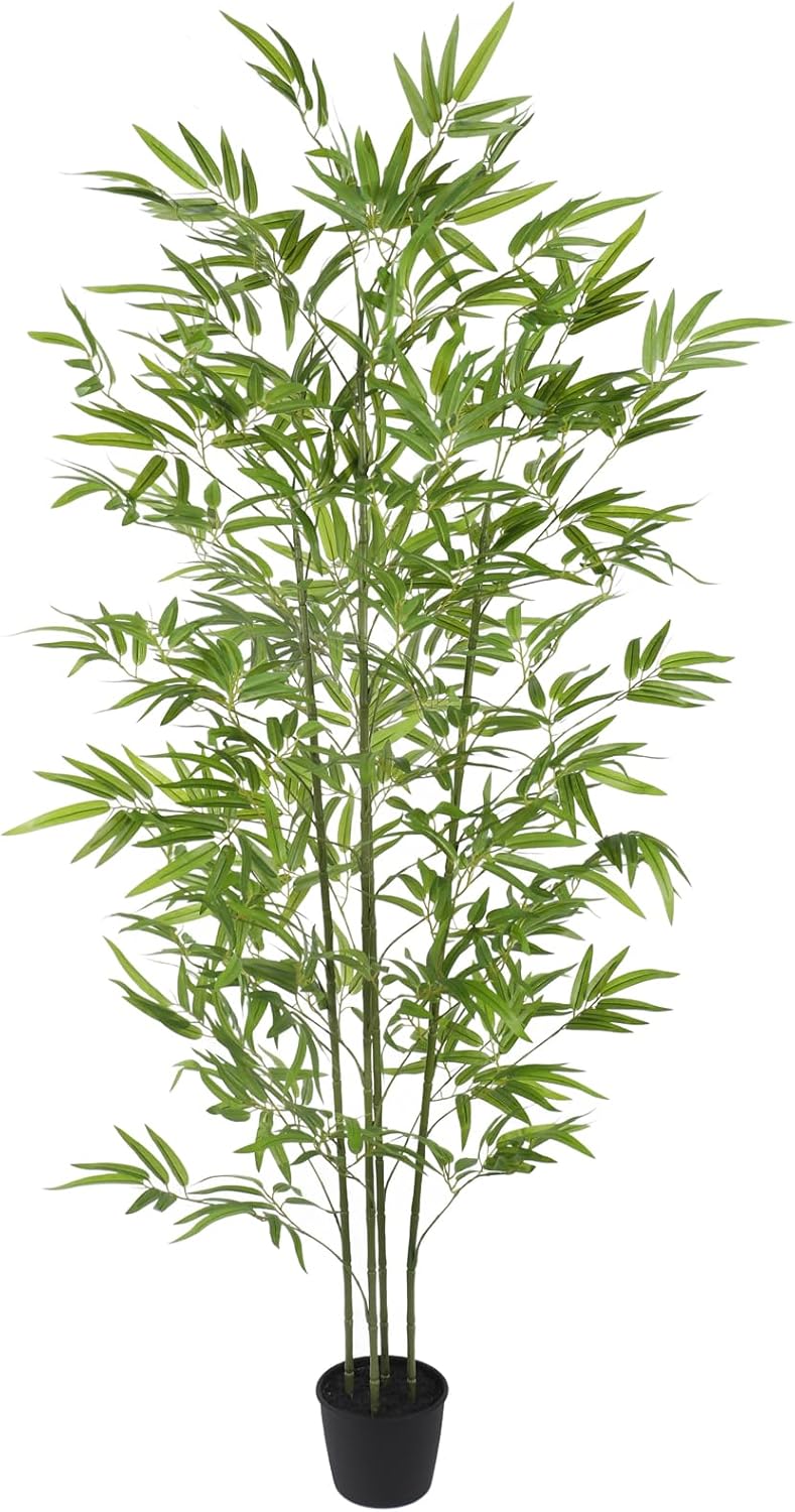 6FT Artificial Dracaena Tree with Tall Pot