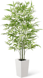 6FT Artificial Dracaena Tree with Tall Pot