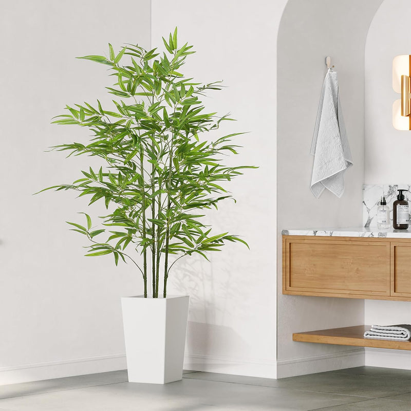 6FT Artificial Dracaena Tree with Tall Pot