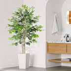 6FT Artificial Dracaena Tree with Tall Pot