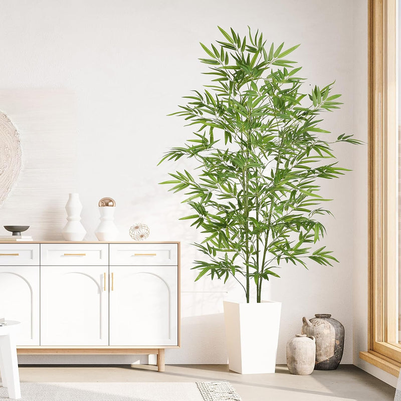 6FT Artificial Dracaena Tree with Tall Pot
