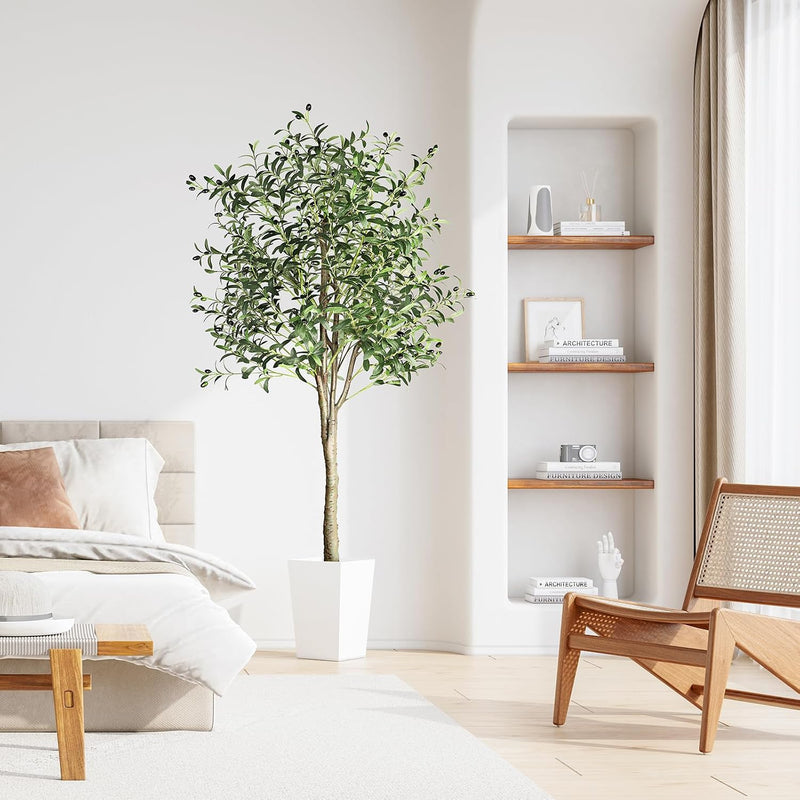 6FT Artificial Dracaena Tree with Tall Pot