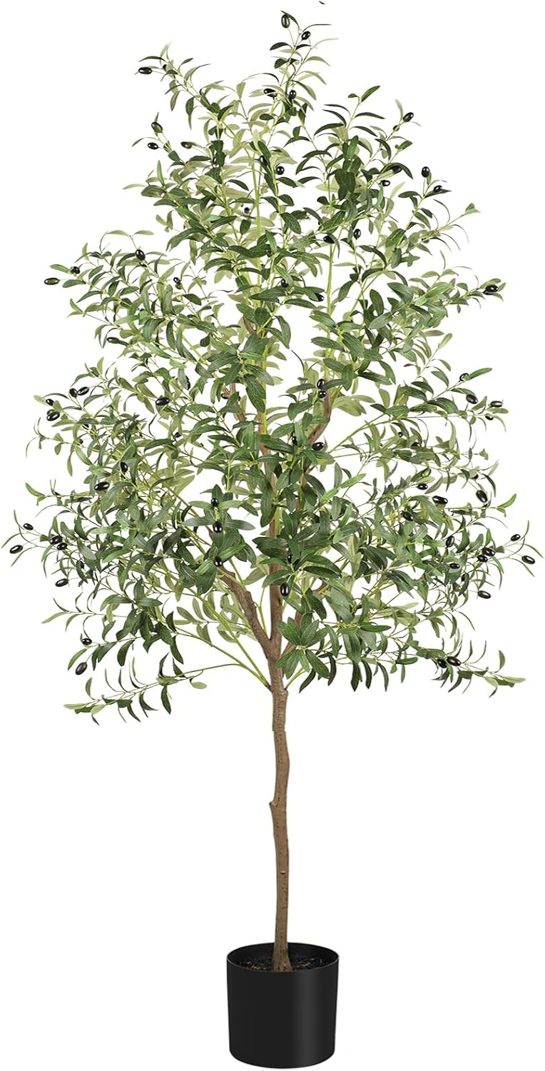 6FT Artificial Dracaena Tree with Tall Pot