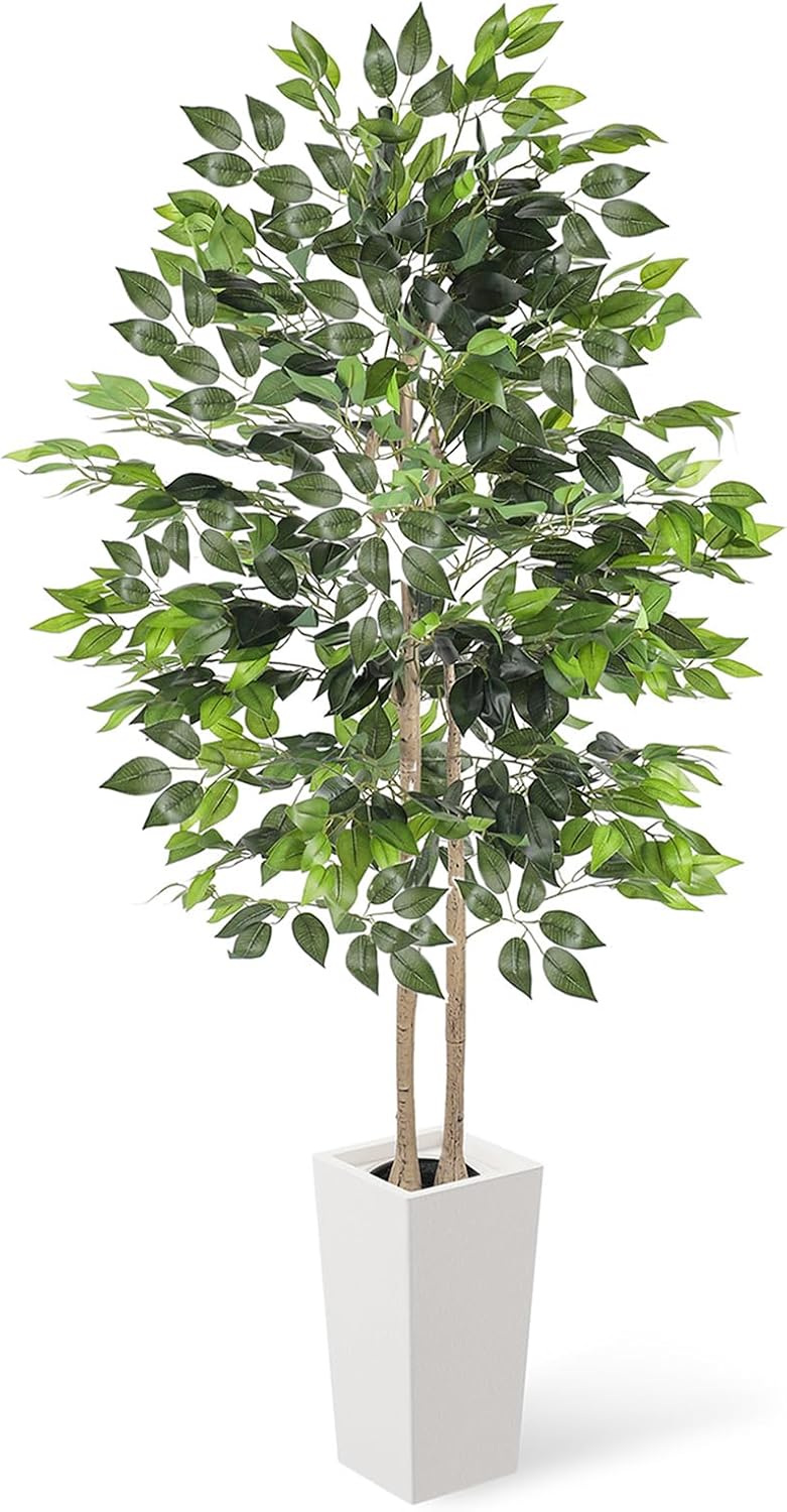 6FT Artificial Dracaena Tree with Tall Pot