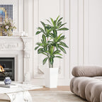 6FT Artificial Dracaena Tree with Tall Pot