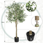 6FT Artificial Dracaena Tree with Tall Pot