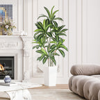 6FT Artificial Dracaena Tree with Tall Pot