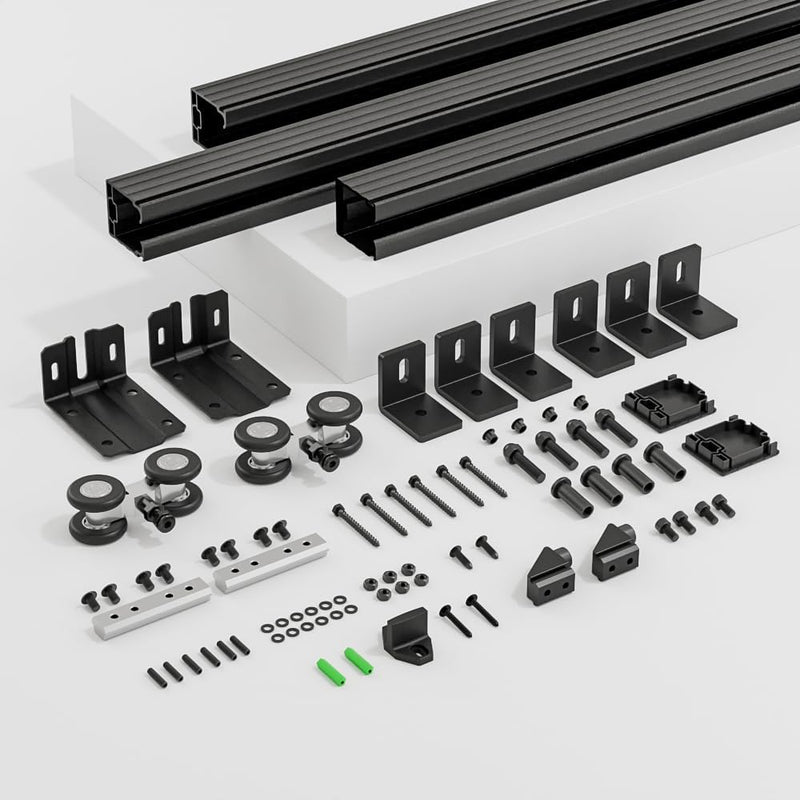 6FT Sliding Barn Door Kit Doors Hardware