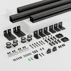 6FT Sliding Barn Door Kit Doors Hardware