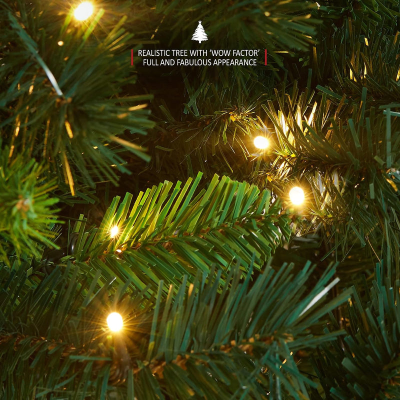 6FT 'snowhill' Pre Lit Christmas Tree