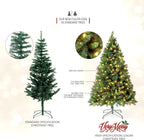 6FT 'snowhill' Pre Lit Christmas Tree
