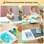 6in1 Kids Sensory Art Table for Toddlers