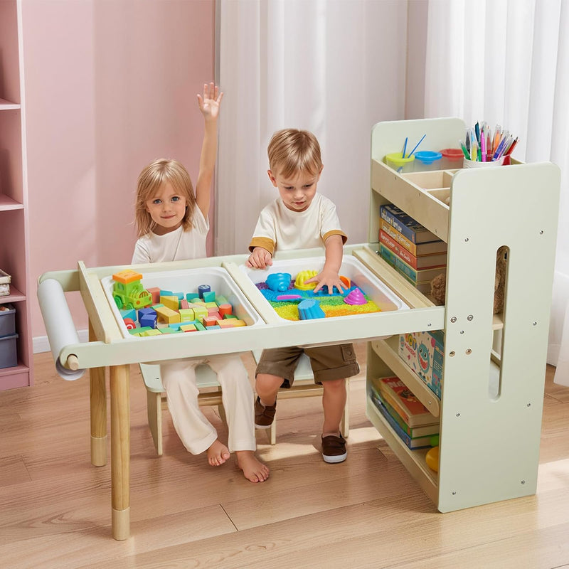 6in1 Kids Sensory Art Table for Toddlers