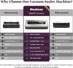 6in1 Vacuum Sealer Dry Moist Modes 2 Bag