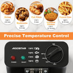 6L Dual Tank Deep Fat Fryer Stainless Steel