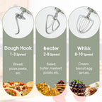 6L Stand Mixer 10 Speeds Electric Food