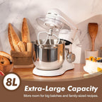 6L Stand Mixer 10 Speeds Electric Food