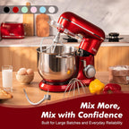 6L Stand Mixer 10 Speeds Electric Food